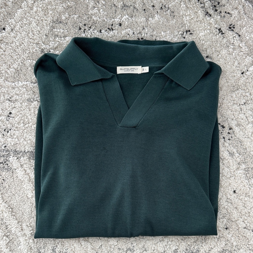 Men's Green Polo Shirt